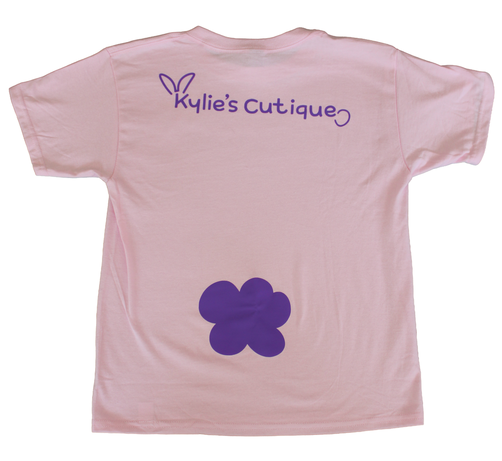 Adult Pink Bunny T Shirt