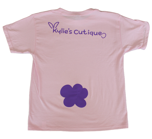 Adult Pink Bunny T Shirt