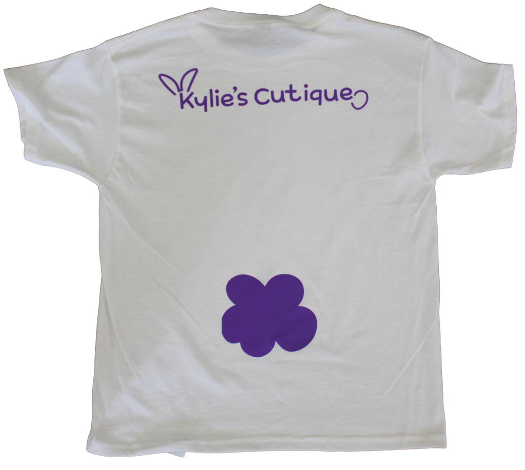 Adult White Bunny Shirt