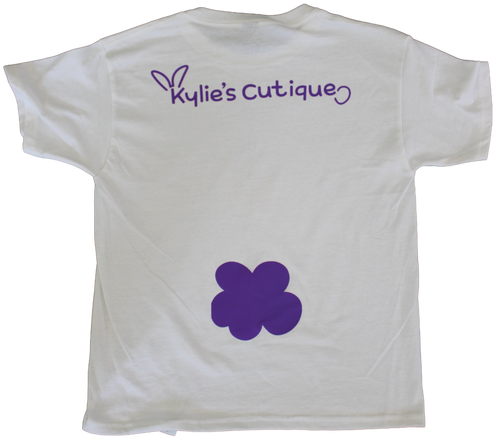 Adult White Bunny Shirt