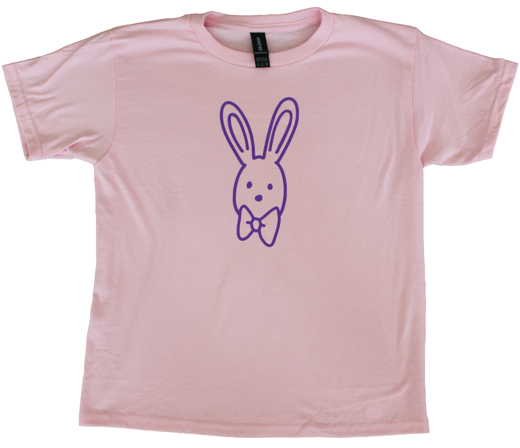 Adult Pink Bunny T Shirt